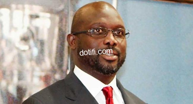 An Image of the president of liberia