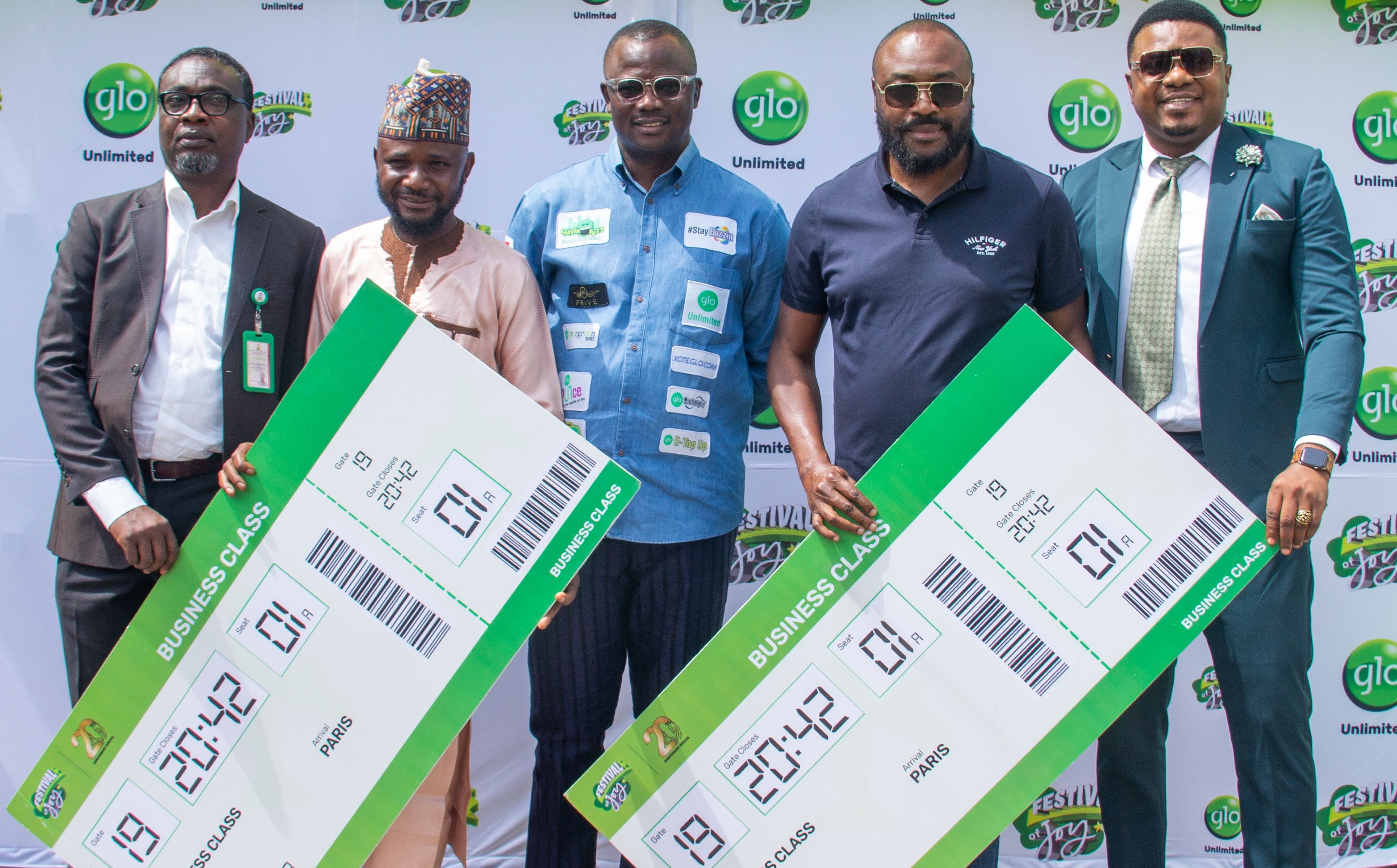 Glo presents biz class return tickets to Europe to subscribers in Lagos, Abuja, Warri