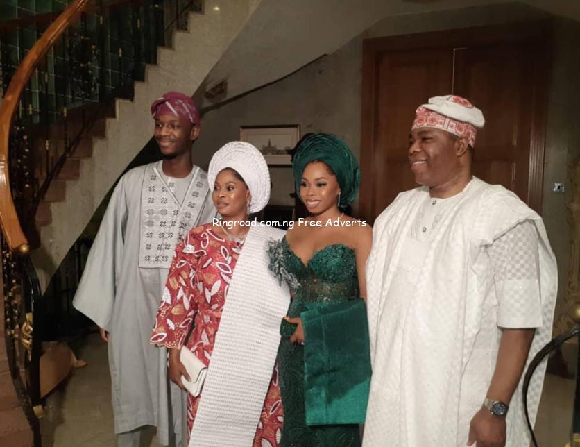 Nigerian Billionaire Tunde Ayeni Hosts Classy Wedding for His 'ONLY' Daughter in Lagos
